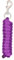 Merauno® Führstrick für Pferd - Anbindestrick in verschiedenen stylischen Designs, Führleine, Anbindeseil Pony, Esel, Ziege lang Strick mit Karabinerhaken(Violett, Karabinerhaken)