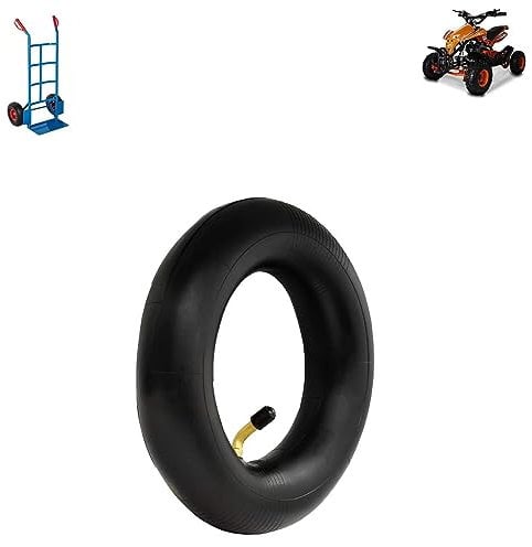 1 CAMERA D’ARIA 4.10-4 3.5-4 VALVOLA 90° RICAMBIO PER GOMME MINIMOTO QUAD MEZZI DA GIARDINO GARDEN RUOTE 4” MULTIUSO