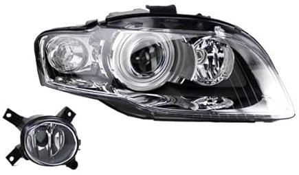 Johns, Scheinwerfer passend für Audi A4 8E 11/2004-06/08 Xenon D1S R + Nebelscheinwerf.