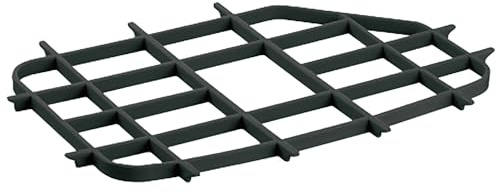 Haas Auflagerost schwarz - Spülbecken Auflage aus robustem und schlagfestem Polypropylen - passend zu Haas Ausgussbecken