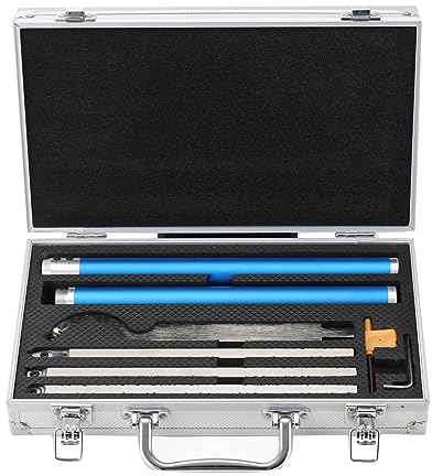 CDZHLTG 8 Stück Drechselwerkzeuge Drehmeißel Set, Hartmetalldrehwerkzeuge, Metalldrehmaschine, Schneidwerkzeuge, 4 Schwanenhals/Diamant Rund Vierkant Hartmetall-Einsätze, Für Drechselbank Schnitzholz