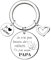 YJYJZX Porte-clés Papa - Je t'aime, Cadeau de Fête des Pères, d'Anniversaire, de Famille, de Noël (7)