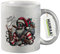 Huuraa Glitzer Tasse Cooler Weihnachtsmann Merry Christmas Geschenk 330ml Silber Cooler Weihnachtsmann Präsent