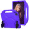 Kids Case for iPad Pro 12.9 2018/2020/2021/2022,Lightweight Sleeve with Kickstand+Handle,Shockproof Protection Cover,EVA Kid Friendly Tablet Case for iPad 12.9 6th/5th/4th/3rd Generation (Purple)