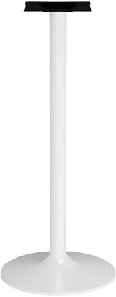 ONPIRA Stehtischgestell Untergestell 110cm Mod. „Gastro“ | Bistrotisch Hotel Tisch Bistro | Tischfuß aus Stahl in Weiß