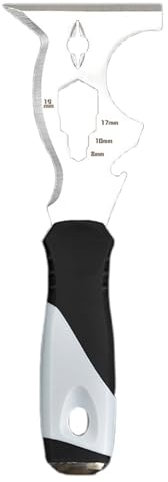 Schaber für Maler,Farbschaber - Multifunktionales Malschaber-Werkzeug für Maler | Ergonomischer Schaber mit Hammerschlüssel und Nagelzieher für Maler und Handwerker