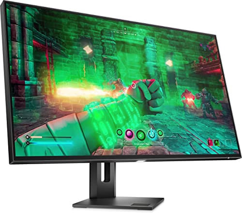 HP Omen 27u 27 4K Ultra HD LED Gaming Monitor Black (3840 x 2160 Pixels, 16:9, Anti-Glare, Adjustable Height, VESA DisplayHDR 400 Certified, AMD Freesync Premium Pro, Built-in Speakers) (Renewed)