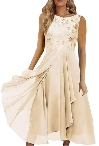 Vestiti da Sposa da Principessa Vestiti Fucsia Lunghi Vestito da Sposa Rosso Vestiti Eleganti di Marca Abito Testimone Sposa Abiti Chiffon Fantasia Vestiti per Damigelle Bimbe Abiti da Cerimonia con