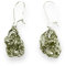 TENET - Ohrringe mit Brisur, handgefertigter Schmuck, 1 CM, Pyrit, Pirit