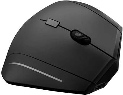 T'nB - Souris Ergonomique Verticale sans Fil Rechargeable, Inclinaison 53°, Réduction des Douleurs Poignet, Connexion Bluetooth & USB-A, Boutons Précédent/Suivant, Confort et Productivité -