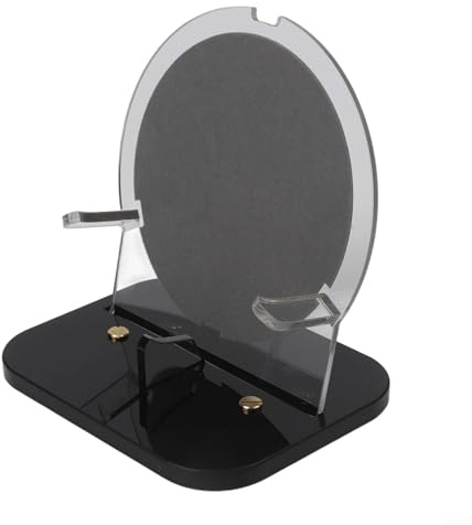 Risveglio Speaker Stand for Bang & Olufsen A1 Series Compatible with A1 Gen 2 Acrylic Base with Cushion - Black