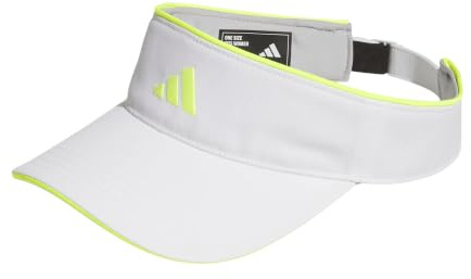 adidas Fairway Damen-Golfvisier, Standard, Einheitsgröße, Weiß/Gelb