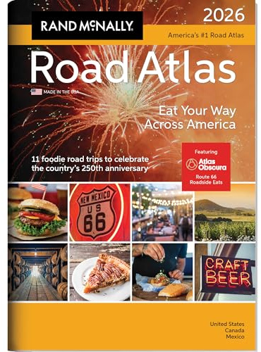 Rand McNally 2026 Road Atlas: United States, Canada, Mexico (Rand McNally Road Atlases)