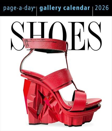 Shoes Page-A-Day® Gallery Calendar 2026: Every Day a New Pair to Indulge the Shoe Lover's Obsession