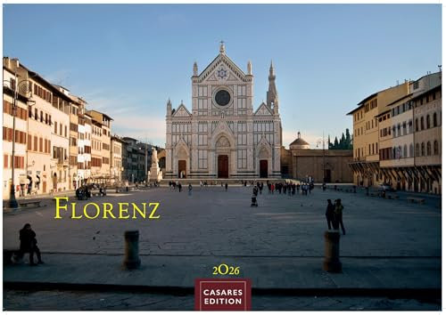 Florenz Kalender 2026 – Wandkalender | Fotokalender Italien 24x35 cm - Toskana Flair für ihr Zuhause
