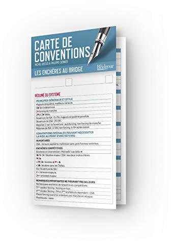 Cartes de convention: Les enchères au bridge