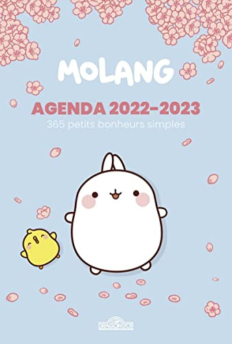 Molang - Agenda 2022-2023: 365 petits bonheurs simples