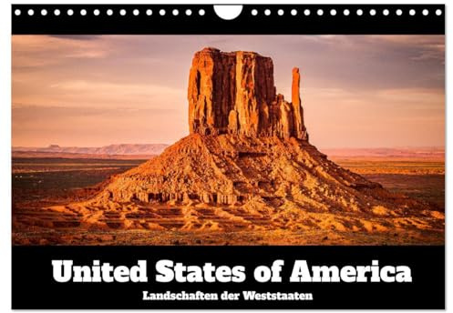 USA: Landschaften der Weststaaten (Wandkalender 2026 DIN A4 quer), CALVENDO Monatskalender: Kalifornien, Arizona, Utah und Nevada: Kommen Sie mit auf ... durch das westliche Amerika (CALVENDO Natur)