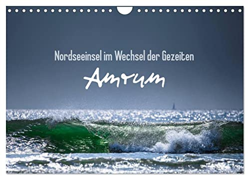 Amrum - Nordseeinsel im Wechsel der Gezeiten (Wandkalender 2026 DIN A4 quer), CALVENDO Monatskalender: Monatskalender mit Bildern von der Nordseeinsel Amrum. (CALVENDO Natur)