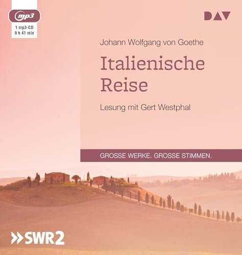 Italienische Reise: Lesung mit Gert Westphal (1 mp3-CD)