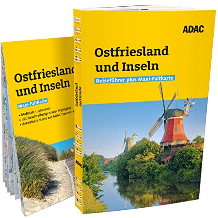 ADAC Reiseführer plus Ostfriesland und Ostfriesische Inseln: Mit Maxi-Faltkarte und praktischer Spiralbindung