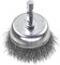 kwb 606210 Topfbürste, HSS Stahldraht, gewellt, Silber, 50 mm