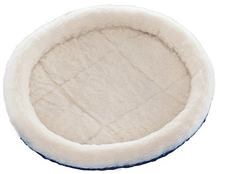 Nobby Flauschbett für Nager klein; 30 x 26 cm, cremefarben