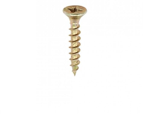 TIMCO Classic Multi-Purpose Screws - PZ - Double Countersunk - 3.0 x 12 - Gold - Box of 200