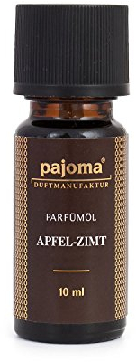pajoma Duftöl 10 ml, Apfel-Zimt - Golden Line | feinste Parfümöle für Aromatherapie/Duftlampe | Premium Qualität