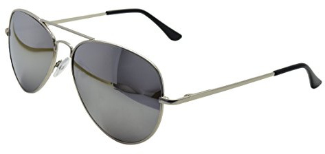 Silver Mirror Sunglasses UV400 Designer Men’s Ladies Shades By ASVP Shop