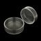SENZEAL Aquarium Glas Garnele Futternapf Schalen Reptilien Wassernahrungsmittelschale Feeder Schüssel (60mm+66mm Runde)