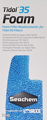 Seachem Tidal 35 Filter Foam (2 Pack), blue (6582)