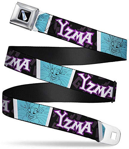 Buckle-Down Unisex-Erwachsene Sicherheitsgurt The Emperor's New XL Gürtel, Der Neue Groove des Kaisers Yzma, 1.5 Wide-Fits Pant Size 32-52