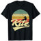 KITE Kiten Kiteboarding Kitesurfen Surf Vintage Retro T-Shirt
