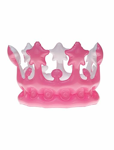 Krüger & Gregoriades Aufblasbare Krone pink