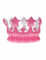 Krüger & Gregoriades Aufblasbare Krone pink