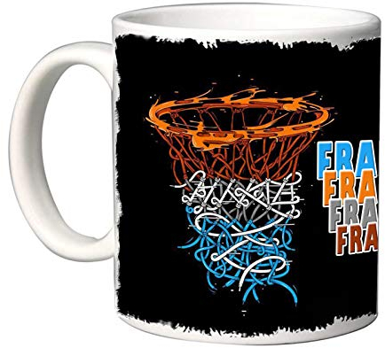 Mr. Gadgets - Dekorativer Becher für Sport Basketball, verschiedene Modelle (Modell 3)