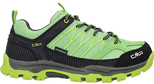 CMP Kids Rigel Low Trekking Shoes Wp Unisex Kinder Trekking-Schuhe, Kaktusgrün, 37 EU
