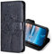 KANVOOS Funda para Huawei Mate 20 Lite, Funda Tapa Libro Movil de Cuero PU, Ranura para Tarjeta Plegable Billetera Carcasa para Huawei Mate 20 Lite (Negro)