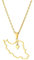 Halskette Anhänger Iran Karte Halskette Kette Iranische Cuture Persischer Schmuck Mode Verstellbarer Schmuck Schmuck Geburtstagsgeschenke für Frauen Männer