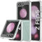 Verco Coque de protection pour Samsung Galaxy Z Flip 5 - Transparent - En silicone transparent