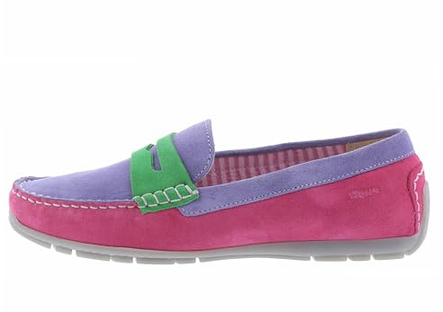 Sioux Damen Carmona Mokassin, Peonia Lavend Agave, 40 EU