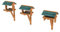 Maypole Adjustable Bird Table with Easy Clean Removable Base (Wall-Mounted)