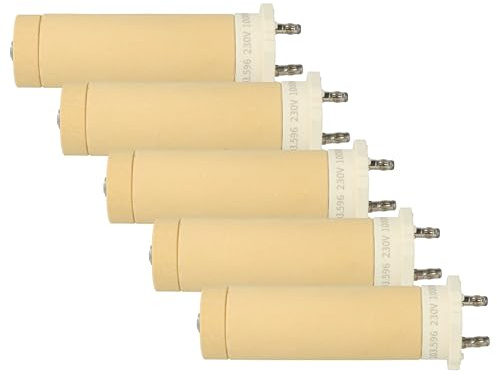 vhbw 5x Heizelement Ersatz für Leister 103.596 für Heißluftschweißpistole | 1000 W, Keramik Heizkern, 3 x 3 cm