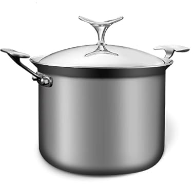 THEGA Stock Pot/Stockpot Pot Stainless Steel Stock Pot - 316 Food Grade Stainless Steel Heavy Stock Pot Stew Pot Slow Cooker - Thickened And Deepened Stock Pot With Lid Saucepot Stew Pot