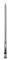 Christol 1M Scalable 118-136MHz Whip Telescopic Antenna Multiple Use Replacement Part for Airband Radio Receiver Aviation SMA BNC