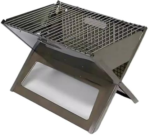 ZHCHAO Foldable Oven Outdoor Barbecue Oven Camping Outdoor Barbecue Rack Barbecue Oven