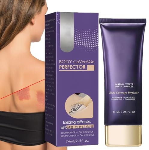Abdeckcreme für Besenreiser, Camouflage Make Up, Besenreiser Concealer-Creme, Krampfadern Abdecken, Concealer für den Körper, Tattoo Foundation Wasserfest, Narben Cover Up Makeup Abdeckung (1PC, 74ml)