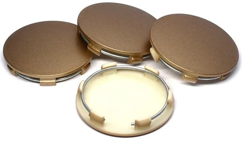 4 Teile/los Braun 62mm Auto Rad Mitte Kappe Auto Felge Hub Staub-Proof Abdeckungen