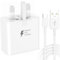 15W USB Fast Adapter Samsung Charger, Samsung Fast Charger for Samsung Galaxy A15, A15 5G, A05S, A16, A55, A25, A35, A34, A54, S23, S22, S21, S20fe, S10,A52, A51, A34,With Type C Cable 6.5FT (White)